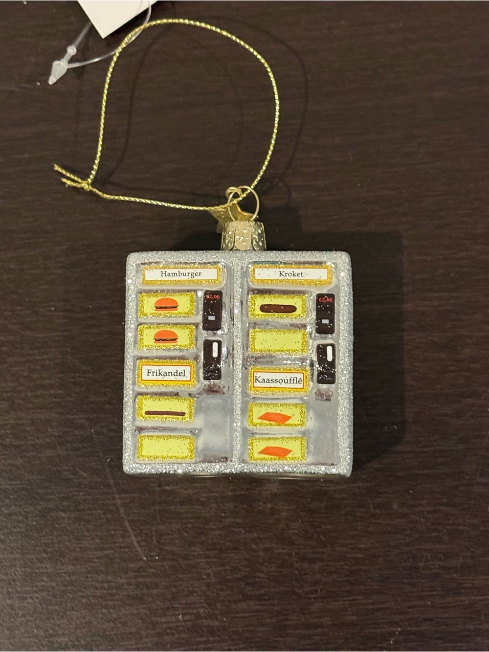 Dutch vending machine ornament